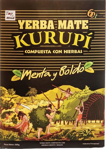 Yerba Mate KURUPI Menta Boldo Fitness Campesino Cedron Limon 5x 500g 2,5kg na Arena.pl