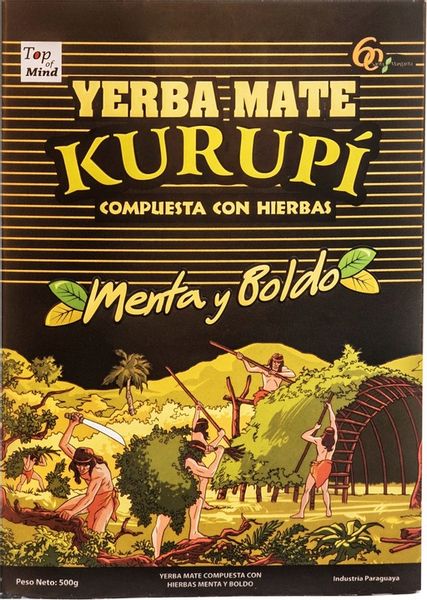 Yerba Mate KURUPI Menta Boldo Fitness Campesino Cedron Limon 5x 500g 2,5kg zdjęcie 6