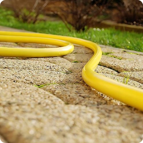 WĄŻ OGRODOWY 3/4" 30m WZMACNIANY MEGA WYTRZYMAŁY Do podlewania ogrodu żółty na Arena.pl