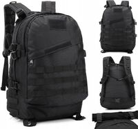 PLECAK MĘSKI do pracy CZARNY turystyczny wojskowy DUŻY taktyczny militarny