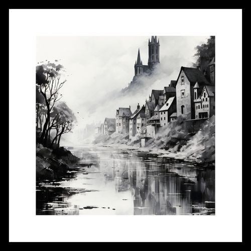 Plakat 20x20cm Mglisty Refleks na Arena.pl