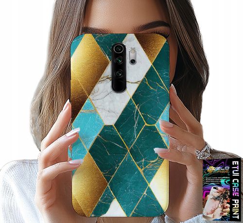 ETUI DO XIAOMI REDMI 9 - ELEGANCKIE MODNE WZORY CASE + FOLIA na Arena.pl