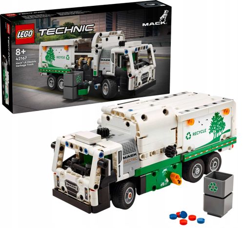 42167 - lego technic - śmieciarka mack® lr electric na Arena.pl