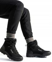 BUTY ZIMOWE DAMSKIE SPORTOWE OCIEPLANE ŚNIEGOWCE TRAPERY trekkingowe