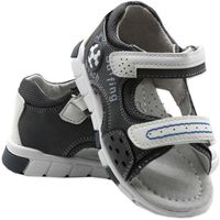 Sandały chłopięce NEWS 22DZ23-4787 - szare 25