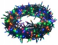 LAMPKI CHOINKOWE 400LED ZEW/WEW multi 25 METRÓW