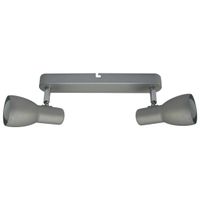 Sufitowa lampa PICARDO 92-44211 regulowana listwa reflektorki szare srebrne