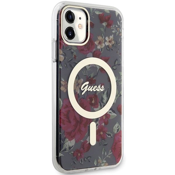 Etui Guess do iPhone 11, iPhone XR, Zielony, MagSafe zdjęcie 4