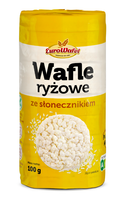 EUROWAFEL WAFLE RYŻOWE ZE SŁONECZNIKIEM 100G