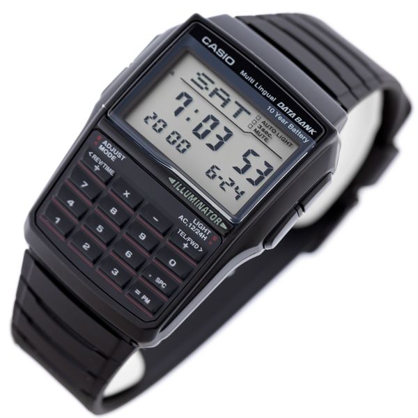 ZEGAREK MĘSKI CASIO VINTAGE DATABANK DBC-32-1A + BOX zdjęcie 2