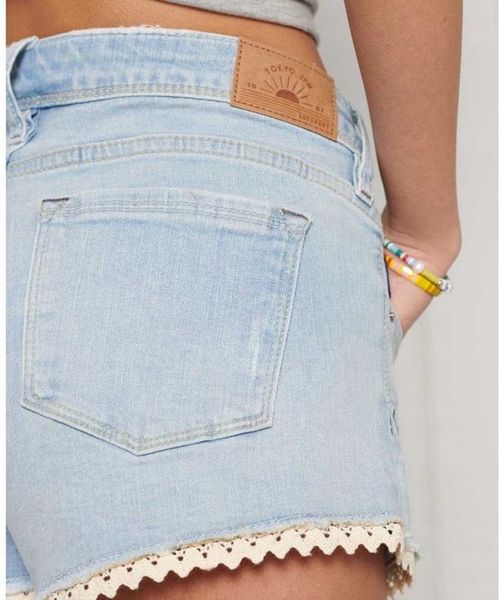 Spodenki jeansowe SUPERDRY 30 zdjęcie 4