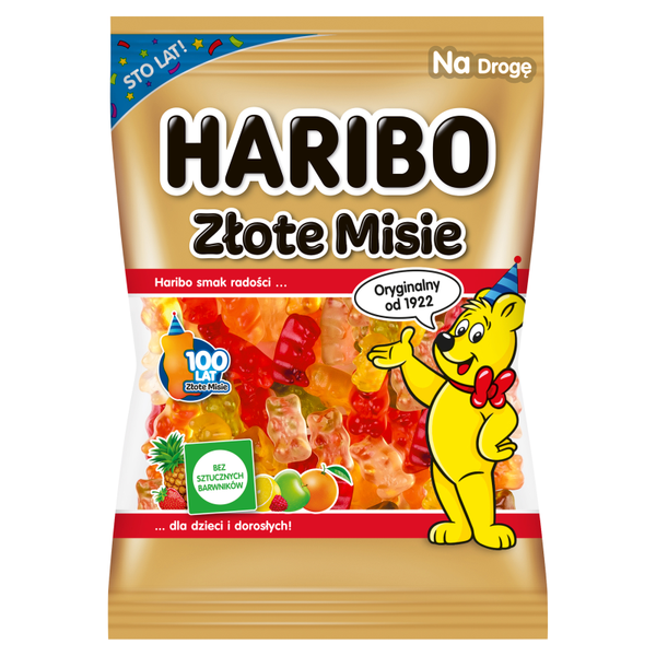 HARIBO 85g Złote Misie Żelki zdjęcie 1