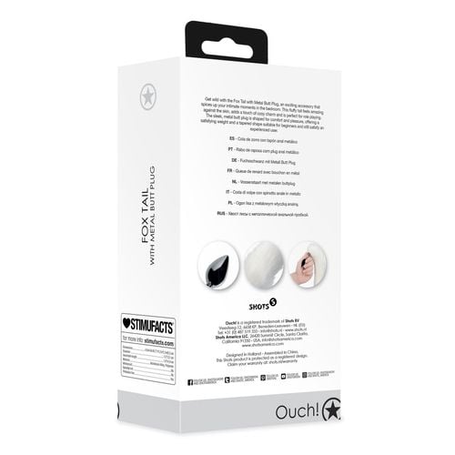 fox tail with metal butt plug na Arena.pl