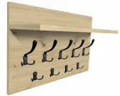 WIESZAK Z PÓŁKĄ WISZĄCY PANELOWY MOCNE HAKI ARTISAN LOFT JAKOŚĆ