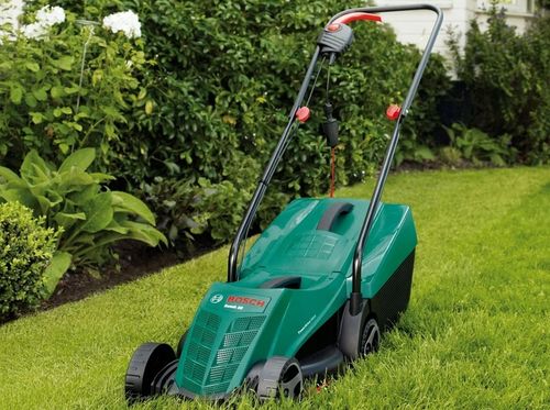 BOSCH ROTAK 320 ER Kosiarka elektryczna 1200W 32CM regulacja KOSZ 31L na Arena.pl