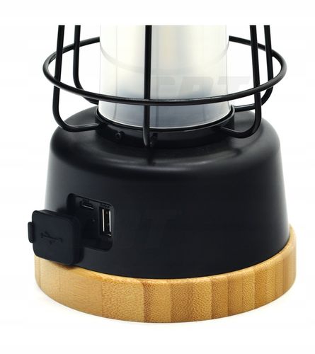 LAMPKA KEMPINGOWA LATARKA AKUMULATOROWA POD NAMIOT POWERBANK USB IP44 75H na Arena.pl