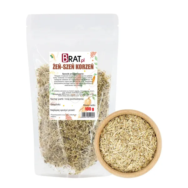 Żeń-szeń korzeń 100g zdjęcie 1