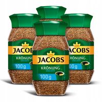 Kawa bezkofeinowa rozpuszczalna Jacobs Krönung Decaff 4x 100g