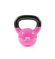Hantla winylowa żeliwna Kettlebell UpForm 4 kg