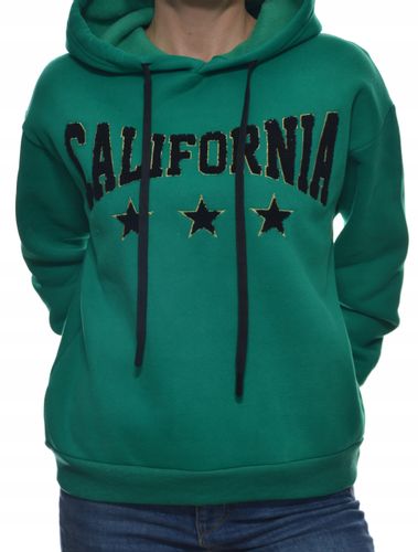 Damska bluza dresowa z kapturem California uni na Arena.pl