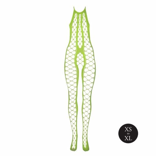 bodystocking with halterneck - green - xs/xl na Arena.pl