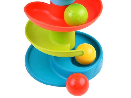 DLA DZIECI TOR ZJEŻDŻALNIA PIRAMIDKA SŁONIK Z KULKAMI na Arena.pl