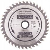TARCZA WIDIOWA DO DREWNA PIŁY 160 X 20 MM 40Z TDD-160x20x40Z