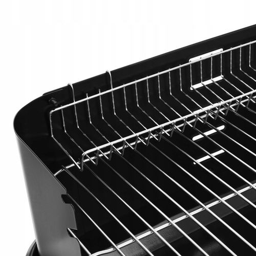 Grill węglowy ogrodowy na kółkach z 3 półkami na Arena.pl