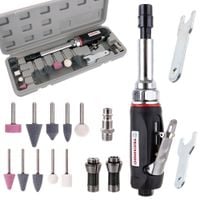 szlifierka prosta trzpieniowa 200mm kamienie szlifierskie ścierne 3mm + 6mm