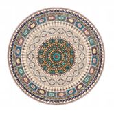 DYWAN OKRĄGŁY DO SALONU 150 CM RETRO VINTAGE ANTYPOŚLIZGOWY BOHO XL!!