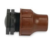 Zakończenie  Pp 16 Mm Lock Brązowy Type Bf-Plug Lock
