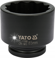 NASADKA UDAROWA 1" 12 KĄTNA 85MM DO PIAST