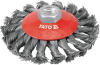 szczotka tarczowa z gwintem splatana yt-4763