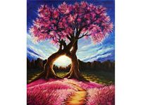 OBRAZ DIAMENTOWY   DRZEWA