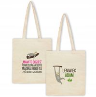 Torba z nadrukiem PREZENT MAM TO GDZIEŚ