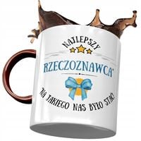 Kubek Bordowy Dla Rzeczoznawcy Najlepszy Prezent Z Nadrukiem Ze Zdjęciem