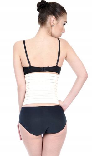 Orirose PAS gorset mocno WYSZCZUPLAJĄCY brzuch talię poporodowy Z REGULACJĄ na Arena.pl