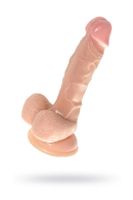 realistic dildo a-toys by toyfa kirc, tpe, nude, 17 cm