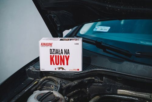 NATURALNY ODSTRASZACZ NA KUNY DO SAMOCHODU KUNAGONE PRZECIWKO KUNOM na Arena.pl