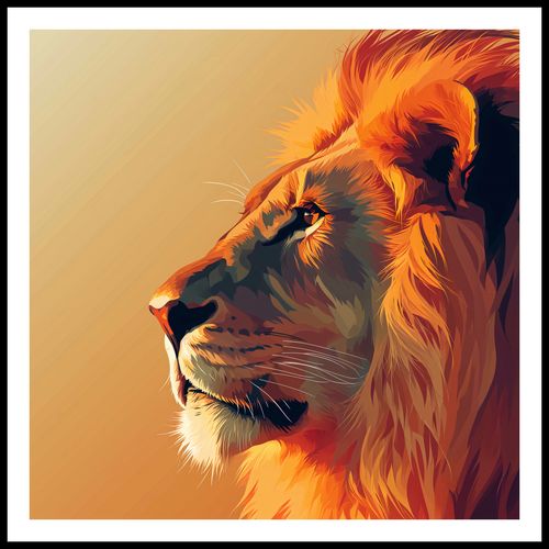 Plakat 100x100cm Król na Arena.pl