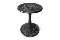 MINI STOLIK H13 - NISKI Z BLATEM KORONKOWYM ŻELIWNY