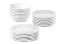 Serwis obiadowy Ikea OFTAST 18 szt miski talerze talerzyki