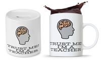 Zestaw Na Dzień Nauczyciela Kubek + Skarbonka Z Nadrukiem Ze Zdjęciem