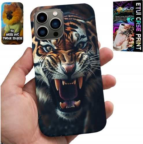ETUI DO IPHONE 13 PRO - TYGRYS LEW SAFARI ZWIERZĘCE WZORY PLECKI na Arena.pl