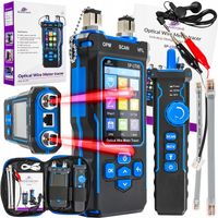 4w1 Miernik mocy optycznej Tester światłowodów LAN POE OPM VFL Spacetronik