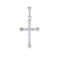 Zawieszka Krzyżyk z cyrkoniami Xuping