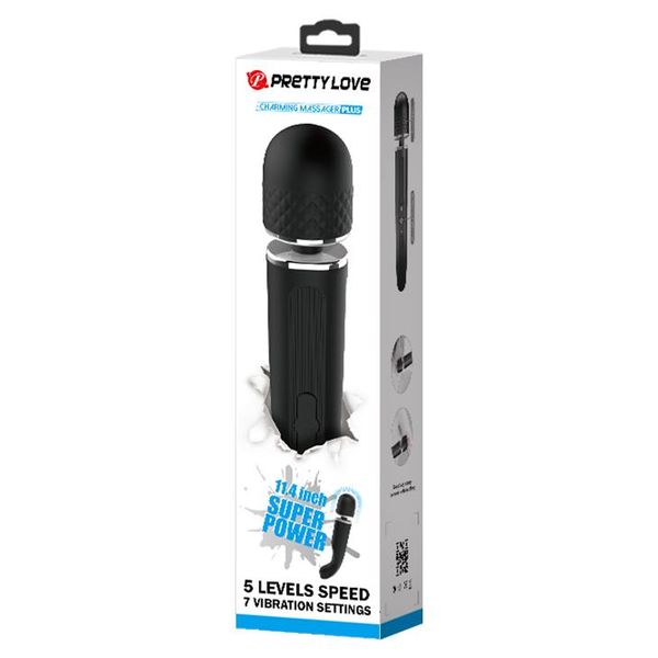 Stymulator Masażer Magiczna Różdżka 29Cm 7 Trybów zdjęcie 10