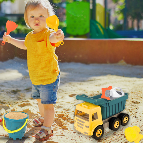 zestaw do piasku piaskownicy wywrotka foremki konewka grabie łopatka na Arena.pl