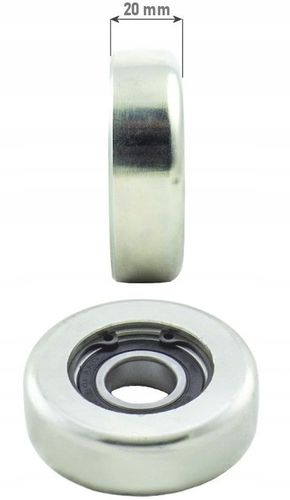 Zestaw wózek wózki rolki do bramy przesuwnej przesuwnych 70x70 rolk z Seger na Arena.pl