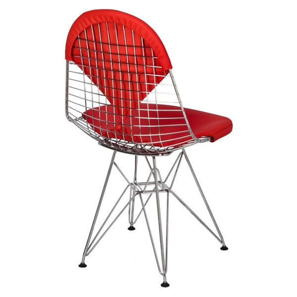 Krzesło Net double czerwona poduszka zdjęcie 6